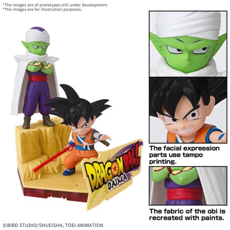 DRAGON BALL DAIMA - Son Goku (Mini) & Piccolo (Mini)  - Model Kit 