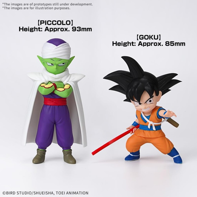 DRAGON BALL DAIMA - Son Goku (Mini) & Piccolo (Mini)  - Model Kit 
