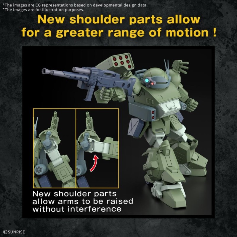 VOTOMS - HG Scopedog Turbo Custom - Model Kit 