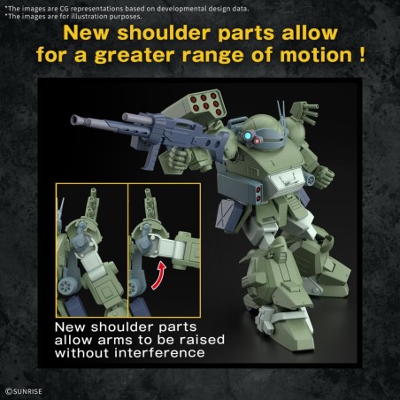 VOTOMS - HG Scopedog Turbo Custom - Model Kit 