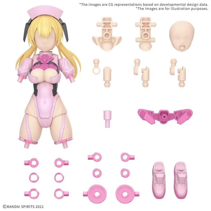 30MS - Option parts set 17 (Aider Costume) (Color A) - Model Kit 
