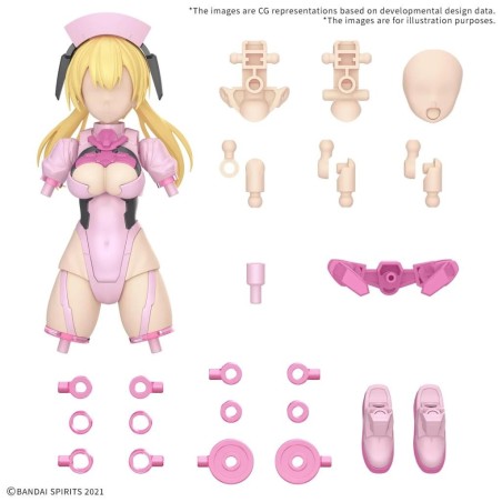 30MS - Option parts set 17 (Aider Costume) (Color A) - Model Kit 