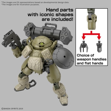 30MM - 1/144 bEXM-6 Roundnova I - Model Kit 