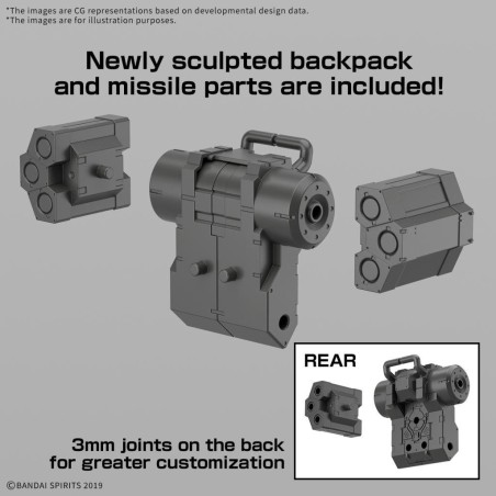 30MM - 1/144 bEXM-6 Roundnova I - Model Kit 