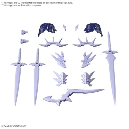 30MF - Class Up Armor (Liber Assassin Slash) - Model Kit 