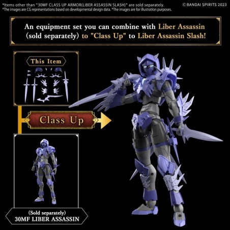 30MF - Class Up Armor (Liber Assassin Slash) - Model Kit 