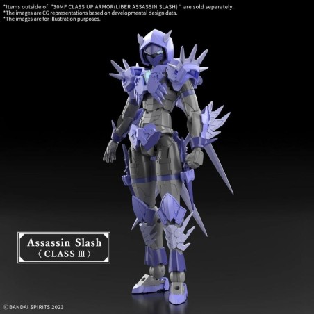 30MF - Class Up Armor (Liber Assassin Slash) - Model Kit 