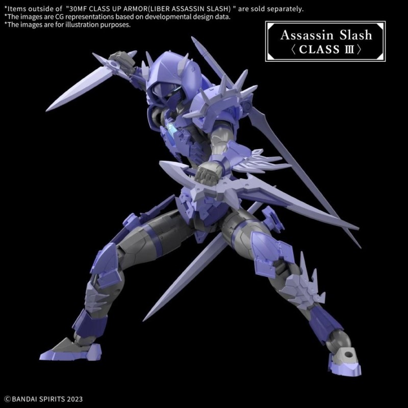 30MF - Class Up Armor (Liber Assassin Slash) - Model Kit 