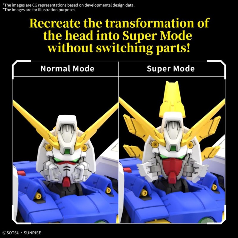 GUNDAM - RG 1/44 Shining Gundam - Model Kit 
