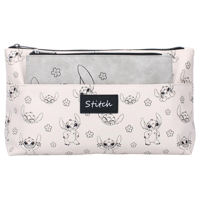 STITCH - Cute & Fashion - Double Trousse de Voyage '30x18x8cm' 