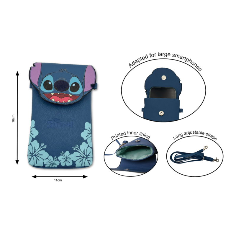 STITCH - Fashion Duo - Sac Bandoulière pour Téléphone 