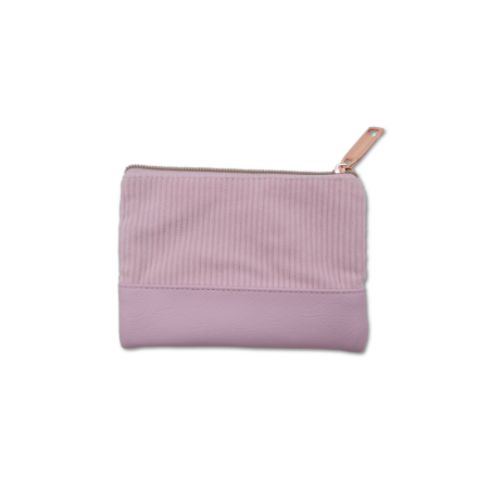 STITCH & ANGEL - Rose Corduroy Fashion Duo - Porte-monnaie '14x10x1cm' 