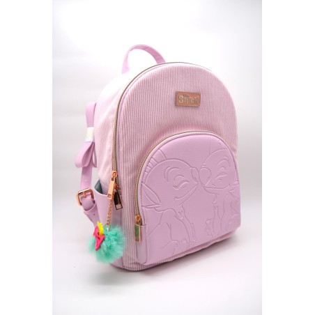 STITCH & ANGEL - Rose Corduroy - Sac à Dos Fashion Duo - '32x25x14cm' 