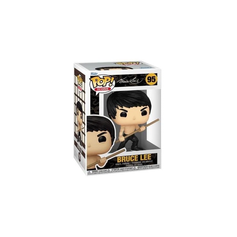 POP Icons N° 95 - Bruce Lee (With Bo Staff) 