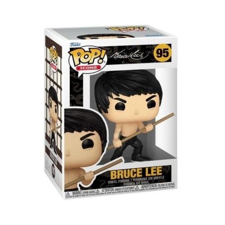 POP Icons N° 95 - Bruce Lee (With Bo Staff) 