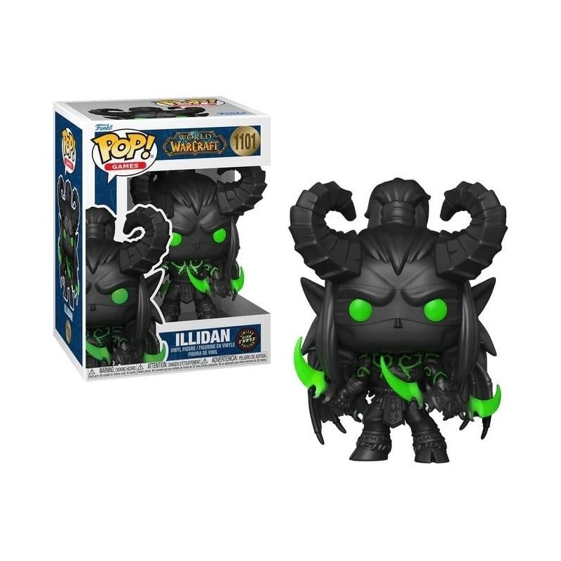WORLD OF WARCRAFT - POP Games N° 1101 - Illidan avec Chase 