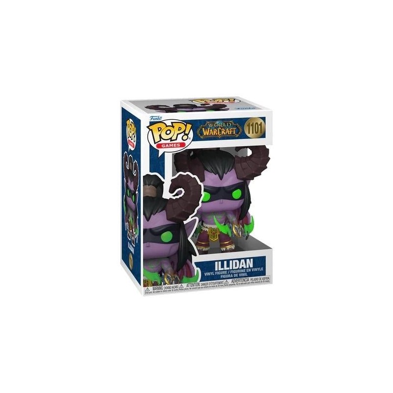 WORLD OF WARCRAFT - POP Games N° 1101 - Illidan avec Chase 