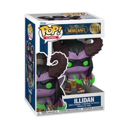 WORLD OF WARCRAFT - POP Games N° 1101 - Illidan avec Chase 