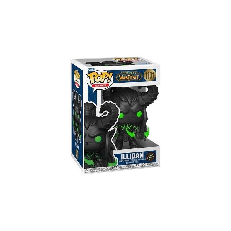 WORLD OF WARCRAFT - POP Games N° 1101 - Illidan avec Chase 