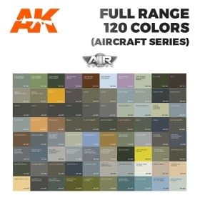 AK 3G RANGE AIR 120 new colours