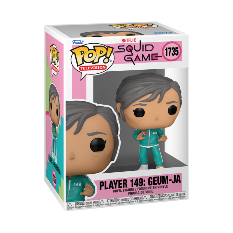 SQUID GAME - POP Television N° 1735 - Player 149 Geum-Ja 