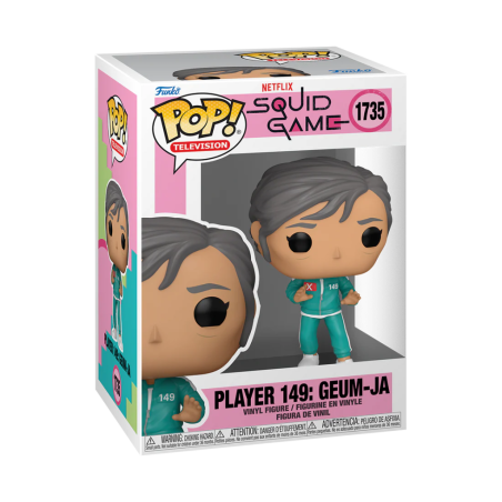 SQUID GAME - POP Television N° 1735 - Player 149 Geum-Ja 