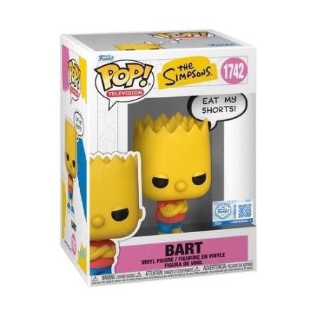 LES SIMPSONS - POP Sayings N° 1742 - Bart (Eat my shorts!) 