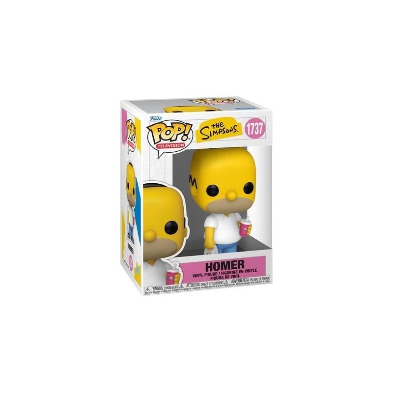 LES SIMPSONS - POP TV N° 1737 - Homer (Krusty Burger) 