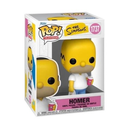 LES SIMPSONS - POP TV N° 1737 - Homer (Krusty Burger) 