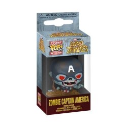 MARVEL ZOMBIES - Pocket Pop Keychain - Zombie Captain America  2