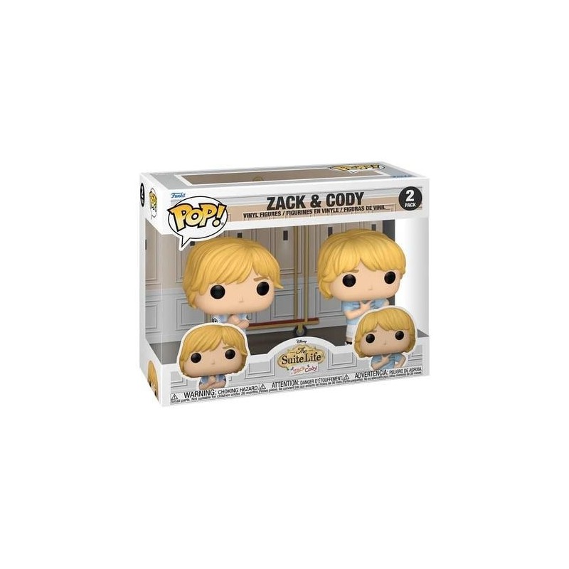 LA VIE DE PALACE DE ZACK ET CODY - POP Disney - 2 Pack Zack & Cody 