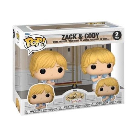 LA VIE DE PALACE DE ZACK ET CODY - POP Disney - 2 Pack Zack & Cody 