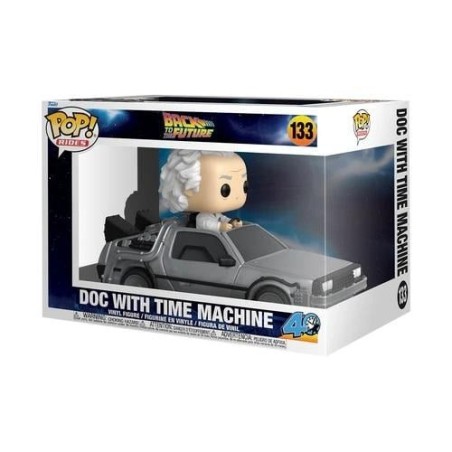 RETOUR VERS LE FUTUR - POP Ride DLX N° 133 - Doc avec Time Machine 