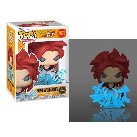 DRAGON BALL GT - POP Animation N° 2074 - SS4 Gogeta avec Chase (GW) 