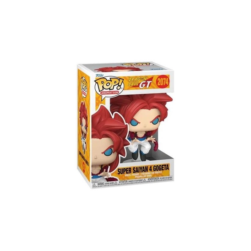 DRAGON BALL GT - POP Animation N° 2074 - SS4 Gogeta avec Chase (GW) 