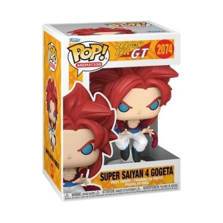 DRAGON BALL GT - POP Animation N° 2074 - SS4 Gogeta avec Chase (GW) 