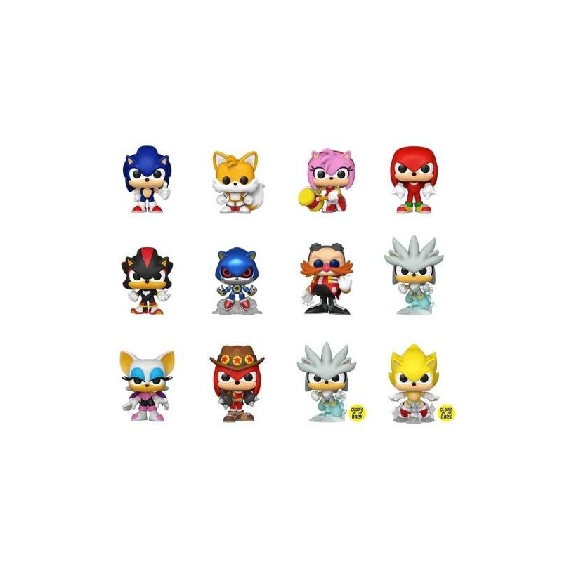 SONIC THE HEDGEHOG - Mystery Minis  (BOX 12 Figurines) 