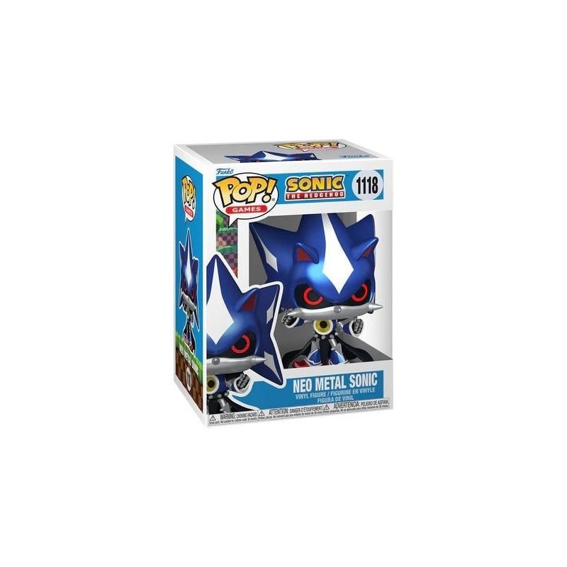 SONIC - POP Games NÂ° 1118 - Neo Metal Sonic (Metallic) 