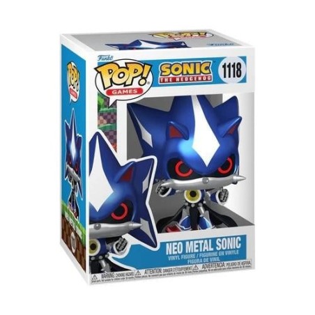 SONIC - POP Games NÂ° 1118 - Neo Metal Sonic (Metallic) 