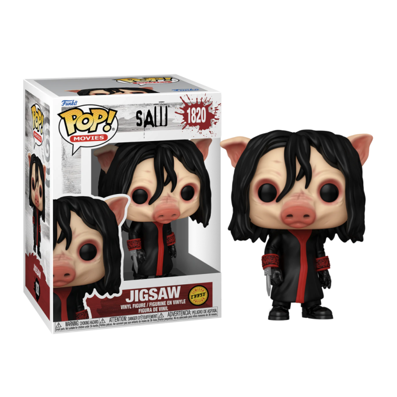 SAW - POP Movies N° 1820 - Jigsaw Killer avec Chase 