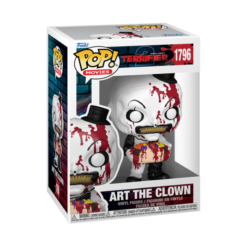 TERRIFIER - POP Movies N° 1796 - Art The Clown With Head 