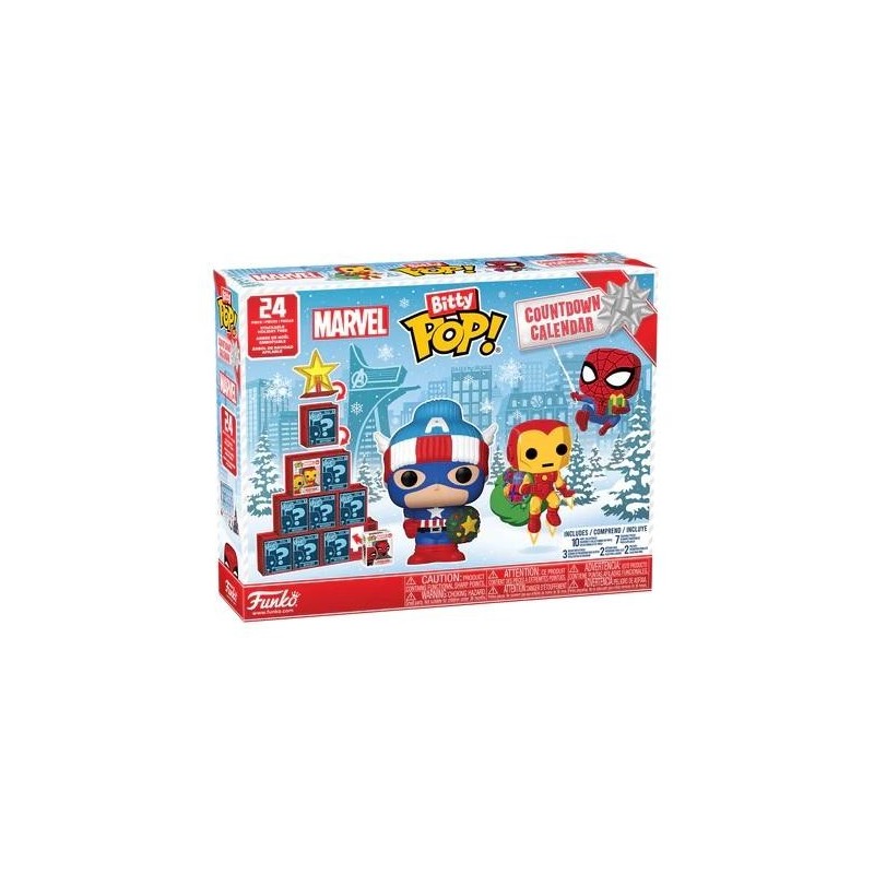 BITTY POP - Marvel Comics - Calendrier de l'Avent 2025 