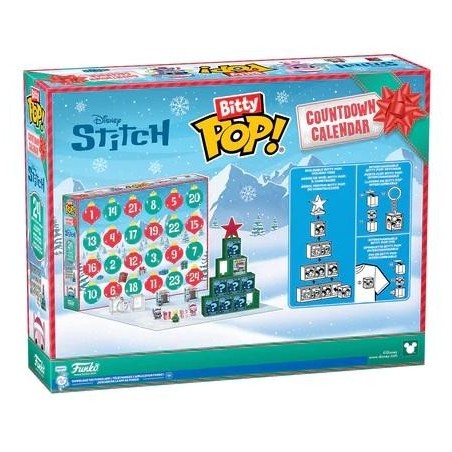 BITTY POP - Stitch Holiday - Calendrier de l'Avent 2025 