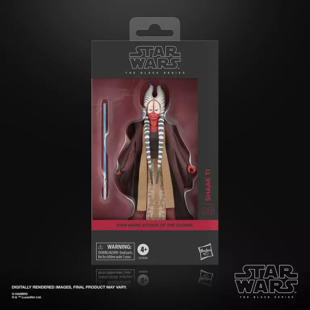 STAR WARS 2 - Shaak Ti - Figurine The Black Series 15cm 