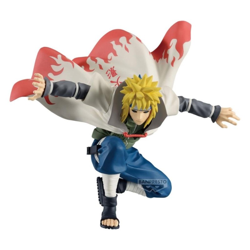 NARUTO SHIPPUDEN - Namikaze Minato - Panel Spectacle Figurine 15cm 