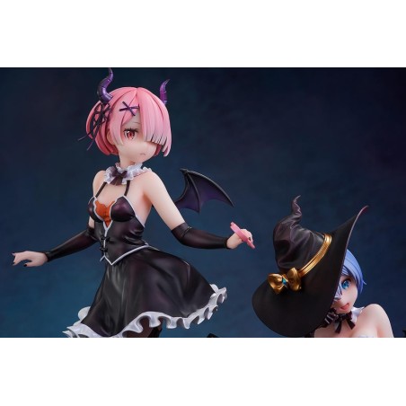 RE ZERO - Ram "Phantom Night Wizard" - Statuette 1/7 26cm 
