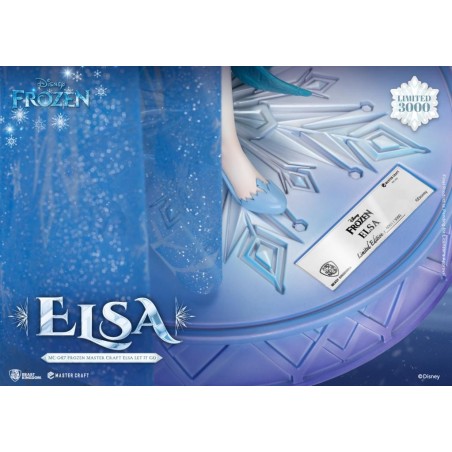 LA REINE DES NEIGES - Elsa "Let It Go" - Statuette Master Craft 40cm 