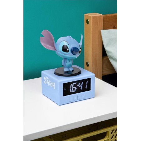 STITCH - Réveil Lumineux Icon 12cm 
