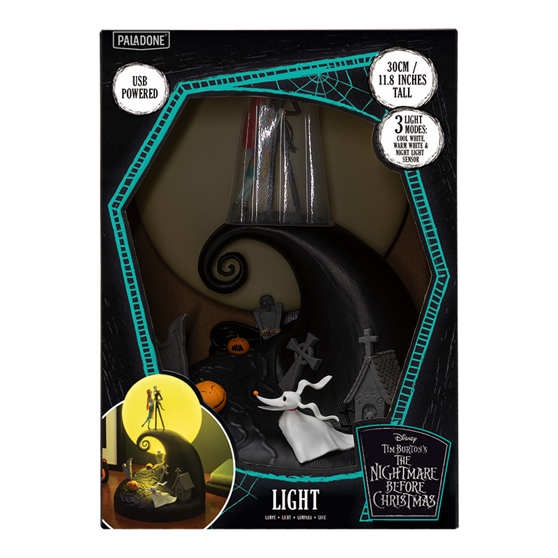 L'ETRANGE NOEL de Mr JACK - Diorama Lampe 30cm 