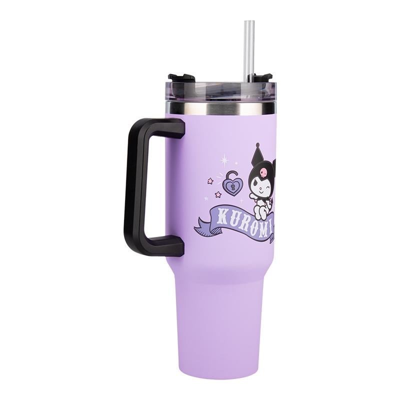 KUROMI - Mug de Voyage XL 900ml avec paille 